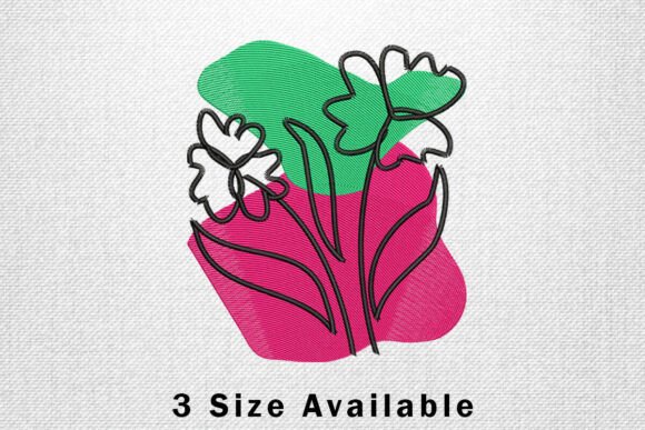 Abstract Floral Line Art: A Craft Fair Review