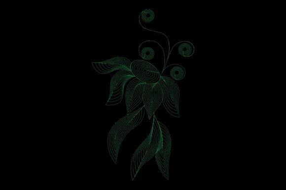 Abstract Linework Flower: Sweatshirt Design Review