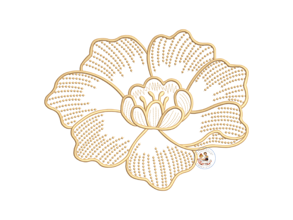 Batik Free Flower Machine Embroidery Review