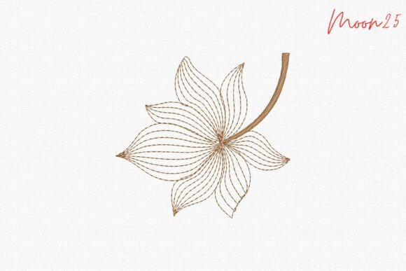 Elegant Linework Floral Outline Stitch Review