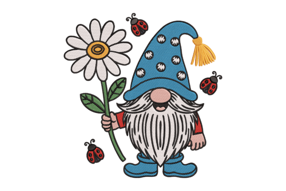 Garden Gnome with Flower: A Stitcher’s Review
