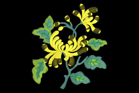 Golden Chrysanthemum: A Seasonal Embroidery Review