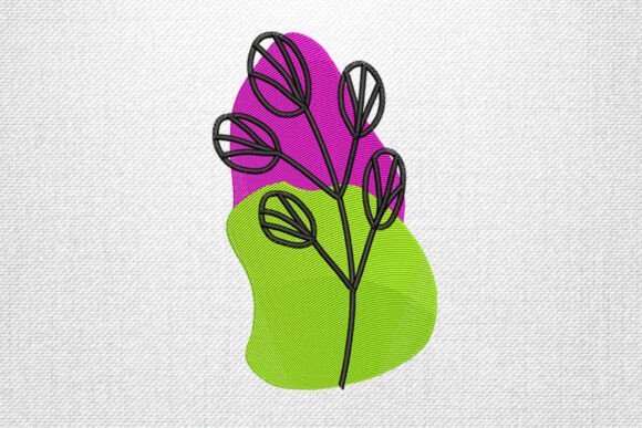 Green Purple Abstract Flower: Sweatshirt Design Review