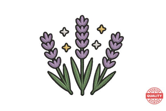 Simple Lavender Embroidery Design Review