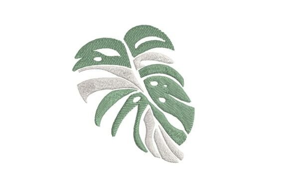 Striped Monstera Leaf: A Holiday Design Review