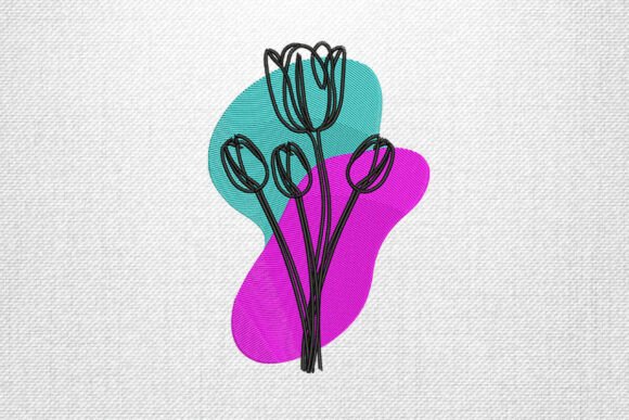 Tulip Flower Outline: A Boutique Sweatshirt Review